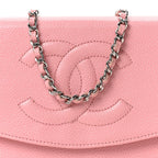 Caviar Timeless CC Wallet on Chain WOC Pink