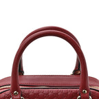 Soft Microguccissima Small Crossbody Bag Rosso