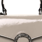Crinkled Patent Small Dionysus Top Handle Bag Sphinx