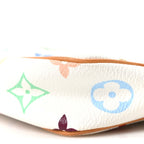 Monogram Multicolor Pochette Accessories White