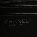 Metallic Aged Calfskin Chevron Quilted 2.55 Reissue Mini Flap Grey