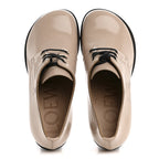 Brushed Calfskin Campo Derby Loafers 40 Light Pink
