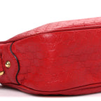 Microguccissima Sunshine Disco Crossbody Bag Red