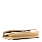 Caviar Quilted Wallet on Chain WOC Beige