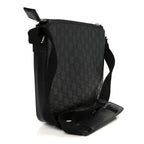 Guccissima Signature Small Messenger Bag Black