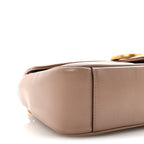 Calfskin Matelasse Small GG Marmont Shoulder Bag Porcelain Rose
