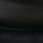 Caviar Chevron Quilted Small Boy Flap Black
