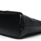 Calfskin Matelasse Monochrome Large GG Marmont Tote Bag Black