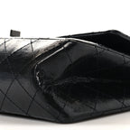 Glazed Calfskin Quilted 2.55 Reissue 226 Flap So Black