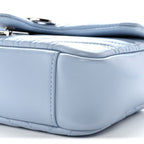 Lambskin Matelasse Small GG Marmont Shoulder Bag Porcelain Light Blue