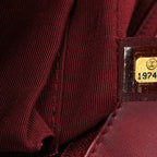 Lambskin Quilted New Medium Boy Flap Red