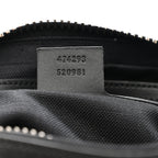 Soft GG Supreme Monogram Web Belt Bag Black Grey