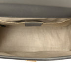 Cellarius Calfskin Mini GG Marmont Top Handle Bag Deep Grey