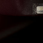 Lambskin Quilted Jumbo Double Flap  Black