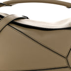 Calfskin Small Puzzle Bag Artichoke Green