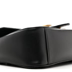 Calfskin Matelasse Small GG Marmont Shoulder Bag Black