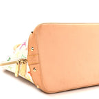 Monogram Multicolor Alma PM White