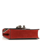 GG Supreme Monogram Mini Dionysus Shoulder Bag Hibiscus Red