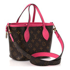 Monogram Neverfull Inside Out Bandouliere BB Rose Pondichery
