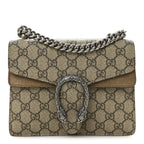 GG Supreme Monogram Mini Dionysus Shoulder Bag Taupe