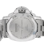 Stainless Steel 42mm Luminor Due Automatic Watch Blue PAM01124