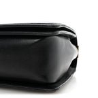 Lambskin Quilted Medium Boy Flap Black