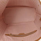 Damier Azur Neo Neverfull MM Rose Ballerine