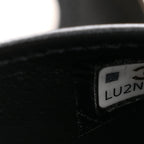 Patent Calfskin Boy Minaudiere Black