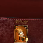 Madame Calfskin Mini Kelly Sellier 20 Rouge H