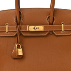 Togo Birkin 30 Gold