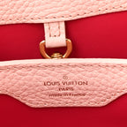 Taurillon Resin Murano Capucines BB Rose Jasmin