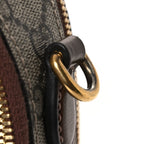 GG Supreme Monogram Azalea Calfskin Retro Interlocking G Multi-Function Bag Beige Ebony Brown Sugar