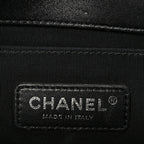Lambskin Quilted Medium Boy Flap Black