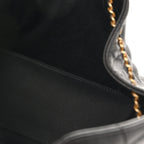 Caviar Quilted Small Chanel 25 Handbag Black