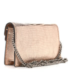 Metallic Lizard Super Mini Dionysus Bag Rame