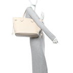 Empreinte Monogram Giant Neverfull MM Cream