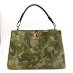 LV X TM Washed Denim Artycapucines Camouflage XXXL Khaki