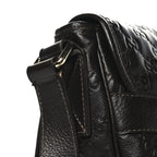 Guccissima Medium Flap Messenger Bag Chocolate