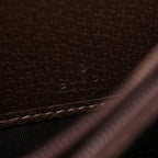GG Supreme Monogram Web Ophidia Wallet On Chain Brown