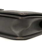 Calfskin Double Stitch New Medium Boy Flap Grey