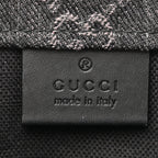 Denim GG Monogram Dollar Calfskin Mini Ophidia Tote Black Grey