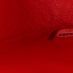 Caviar Quilted Medium Double Flap Red