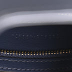 Tritone Calfskin Web Mini Ophidia Bucket Bag Blue