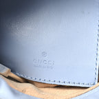 Calfskin Matelasse Mini GG Marmont 2.0 Bucket Bag Porcelain Light Blue