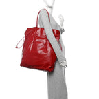 Calfskin Polly Tote Red