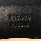 Guccissima Medium Padlock Shoulder Bag Black