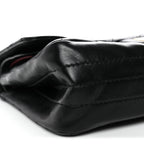 Lambskin Quilted Crush 2.55 Reissue 225 Flap Black