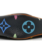 Monogram Multicolor Pochette Accessories Black