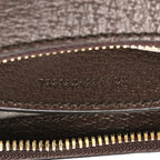 GG Supreme Monogram Textured Dollar Calfskin Web Small Ophidia GG Handbag Beige Ebony New Acero