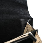 GG Supreme Monogram Medium Dionysus Shoulder Bag Black